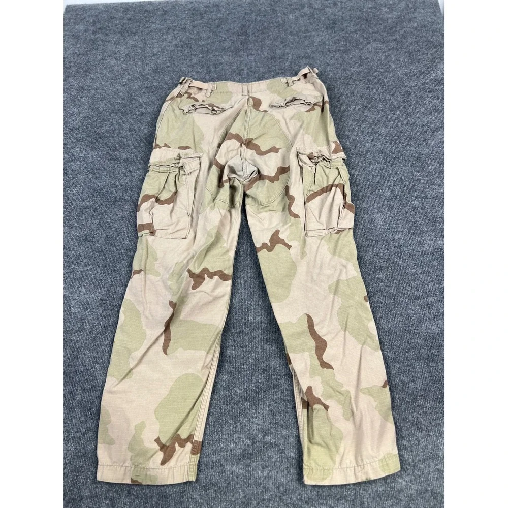 US Military 3 Color Desert Camo BDU Cargo Pants Small Regular 100% Cotton 1991